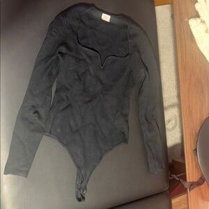 Abercrombie & Fitch Black Bodysuit